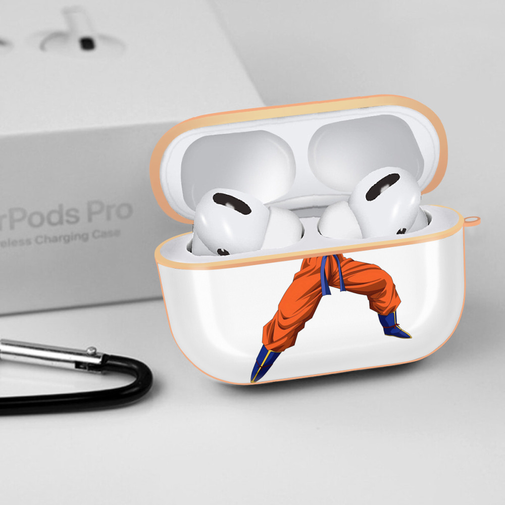 ドラゴンボール 孫悟空（そん ごくう）Son Goku カカロット DRAGON BALL Kakarotto 【AirPods Pro用】ハードシェル保護ケース｜耐衝撃・防指紋・カラビナ付き商品仕様