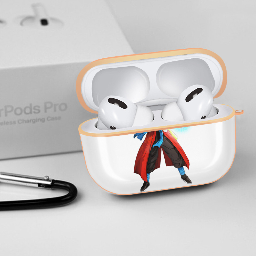 ドラゴンボール 孫悟空（そん ごくう）Son Goku カカロット DRAGON BALL Kakarotto 【AirPods Pro用】ハードシェル保護ケース｜耐衝撃・防指紋・カラビナ付き商品仕様