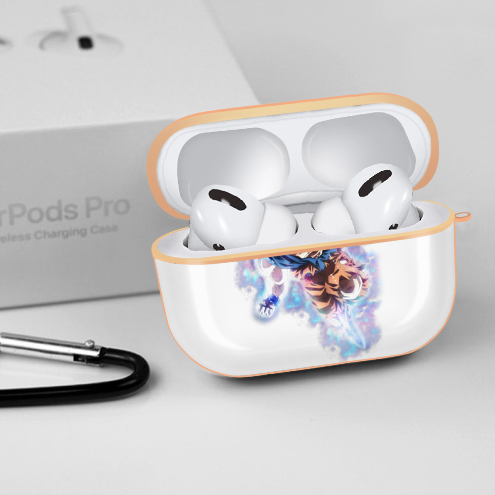 ドラゴンボール 孫悟空（そん ごくう）Son Goku カカロット DRAGON BALL Kakarotto 【AirPods Pro用】ハードシェル保護ケース｜耐衝撃・防指紋・カラビナ付き商品仕様