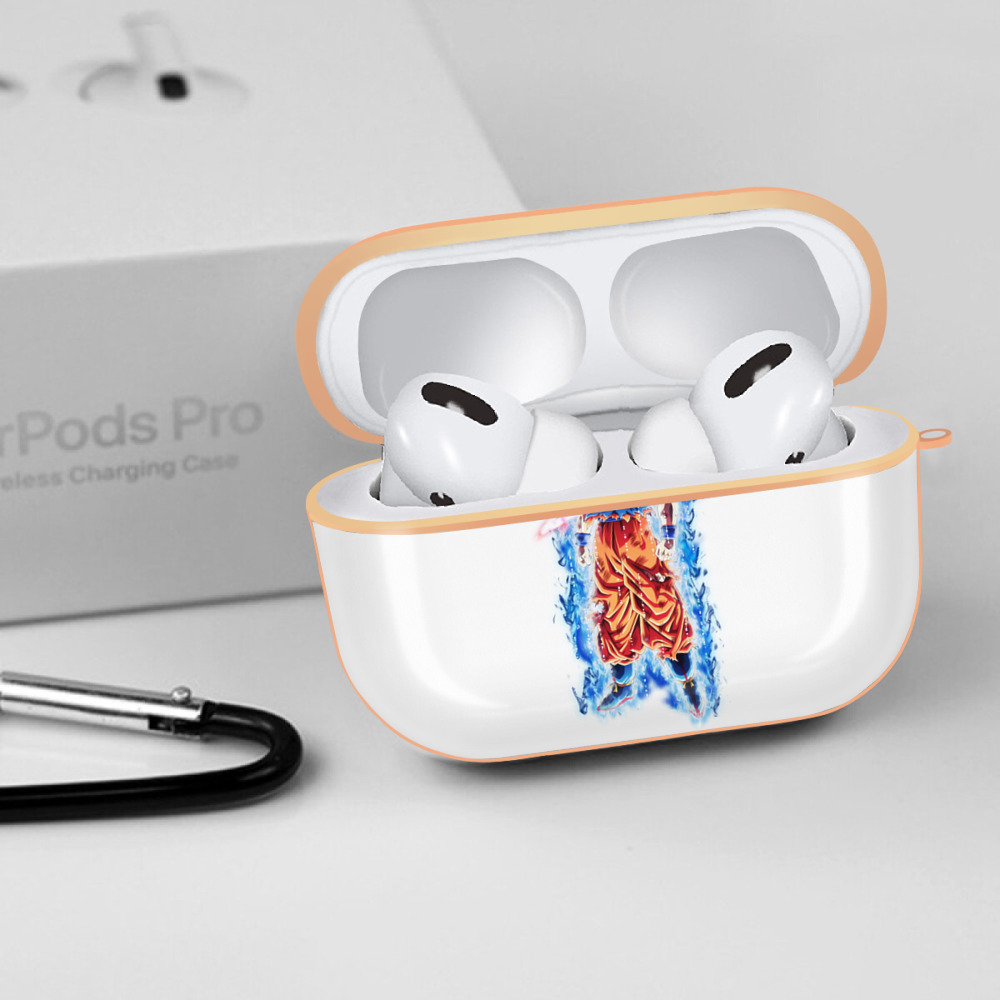 ドラゴンボール 孫悟空（そん ごくう）Son Goku カカロット DRAGON BALL Kakarotto 【AirPods Pro用】ハードシェル保護ケース｜耐衝撃・防指紋・カラビナ付き商品仕様