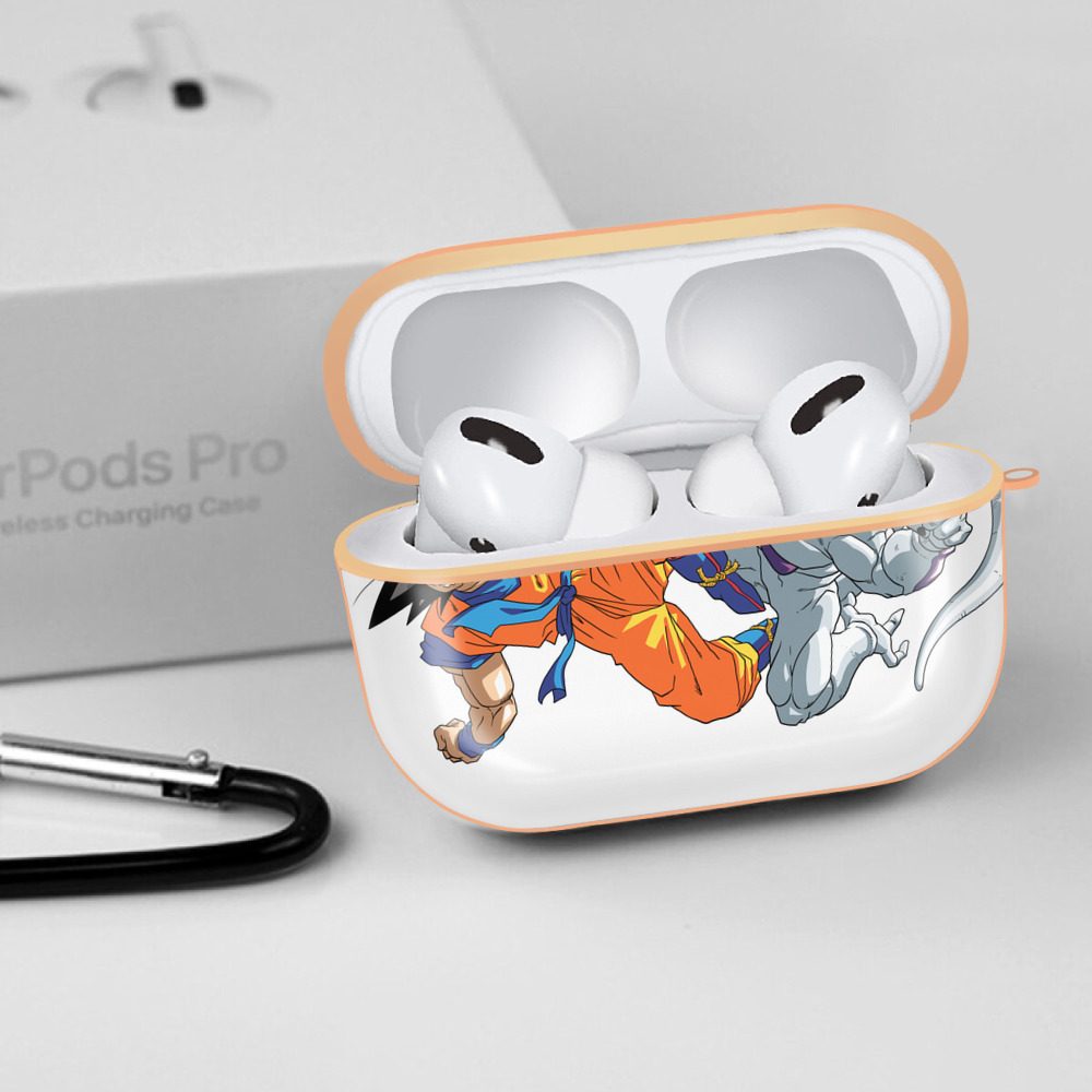 ドラゴンボール 孫悟空（そん ごくう）Son Goku カカロット DRAGON BALL Kakarotto 【AirPods Pro用】ハードシェル保護ケース｜耐衝撃・防指紋・カラビナ付き商品仕様