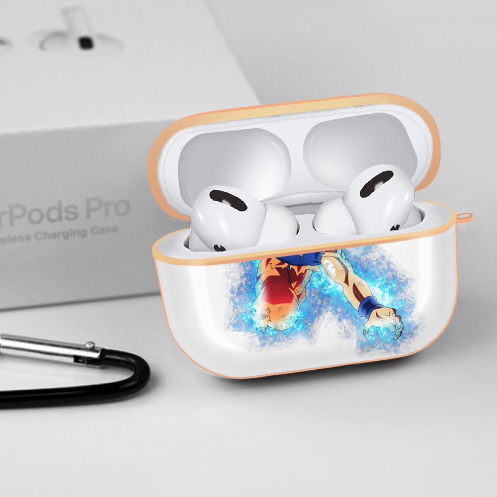 ドラゴンボール 孫悟空（そん ごくう）Son Goku カカロット DRAGON BALL Kakarotto 【AirPods Pro用】ハードシェル保護ケース｜耐衝撃・防指紋・カラビナ付き商品仕様