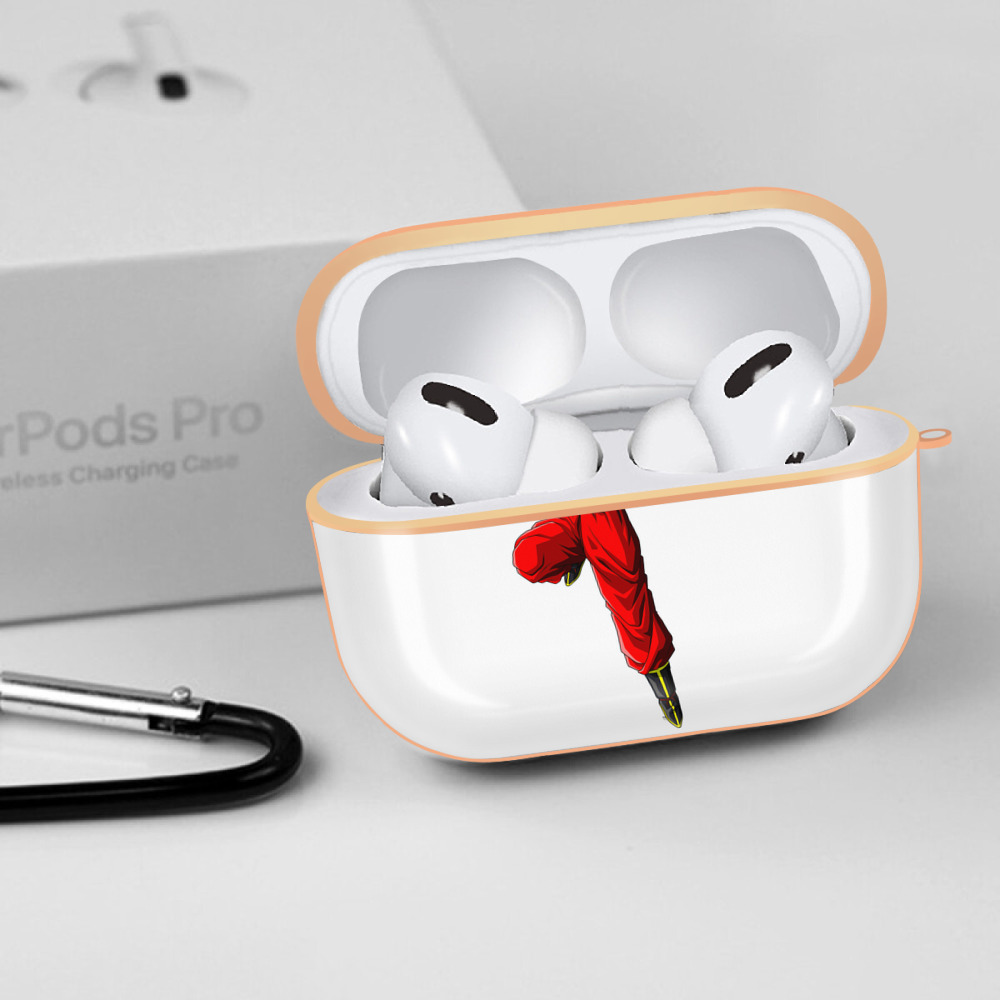 ドラゴンボール 孫悟空（そん ごくう）Son Goku カカロット DRAGON BALL Kakarotto 【AirPods Pro用】ハードシェル保護ケース｜耐衝撃・防指紋・カラビナ付き商品仕様