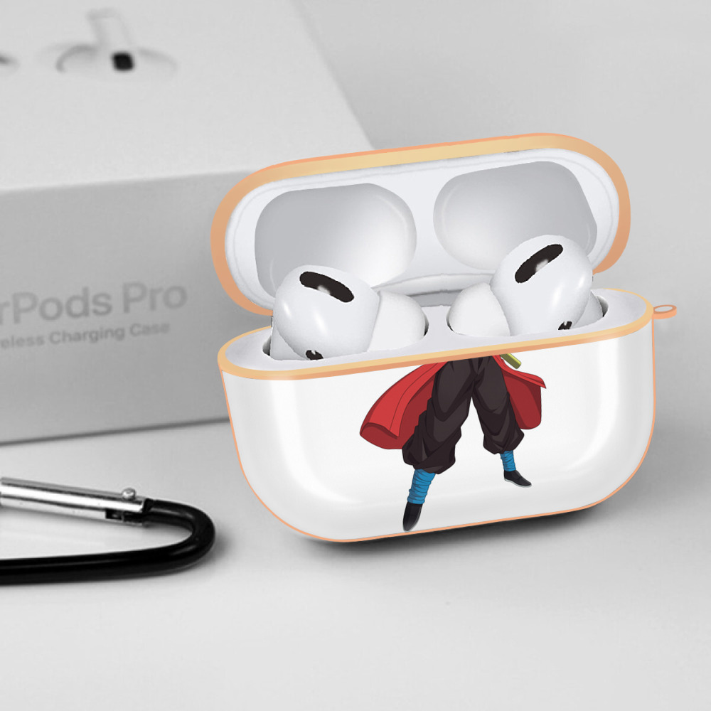 ドラゴンボール 孫悟空（そん ごくう）Son Goku カカロット DRAGON BALL Kakarotto 【AirPods Pro用】ハードシェル保護ケース｜耐衝撃・防指紋・カラビナ付き商品仕様