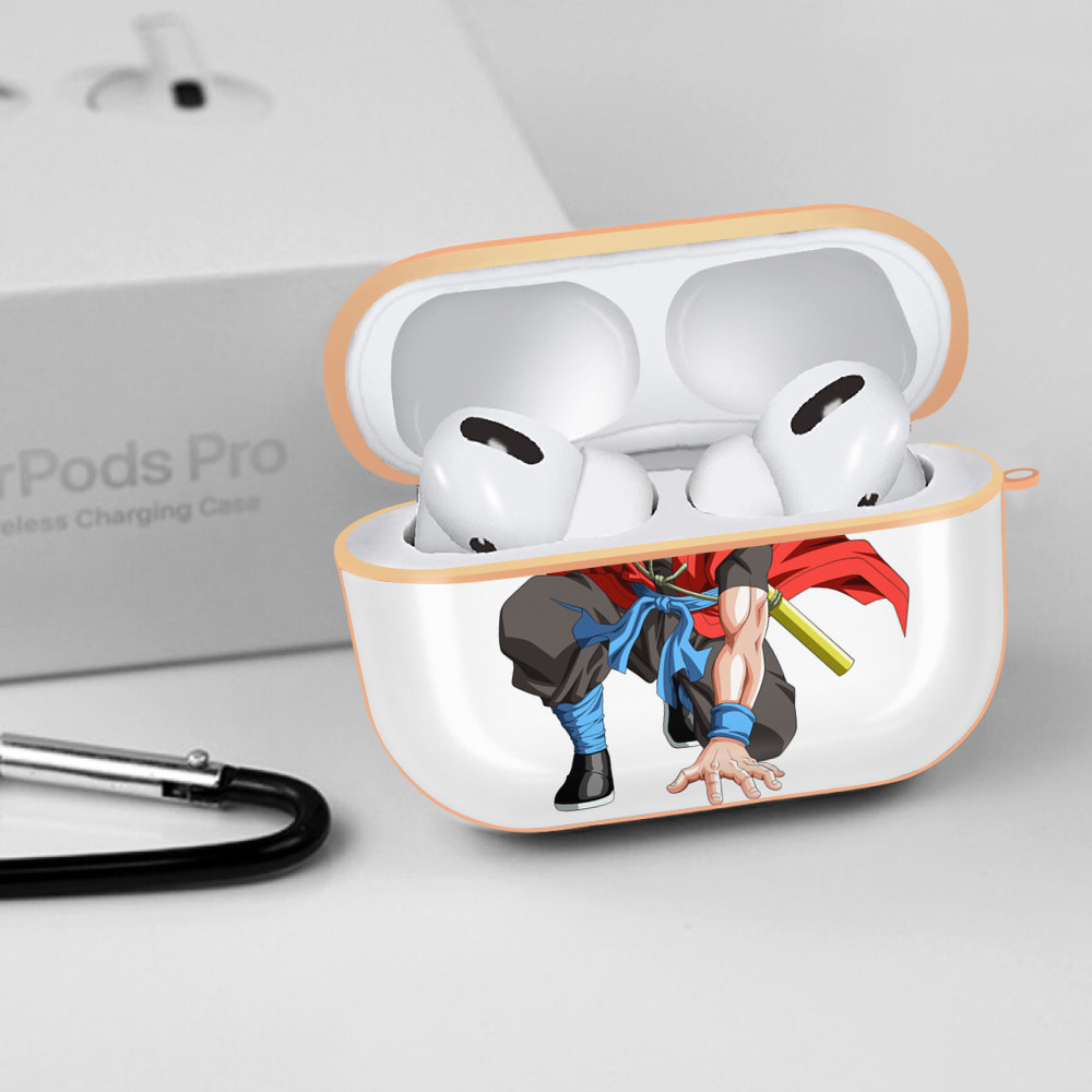 ドラゴンボール 孫悟空（そん ごくう）Son Goku カカロット DRAGON BALL Kakarotto 【AirPods Pro用】ハードシェル保護ケース｜耐衝撃・防指紋・カラビナ付き商品仕様