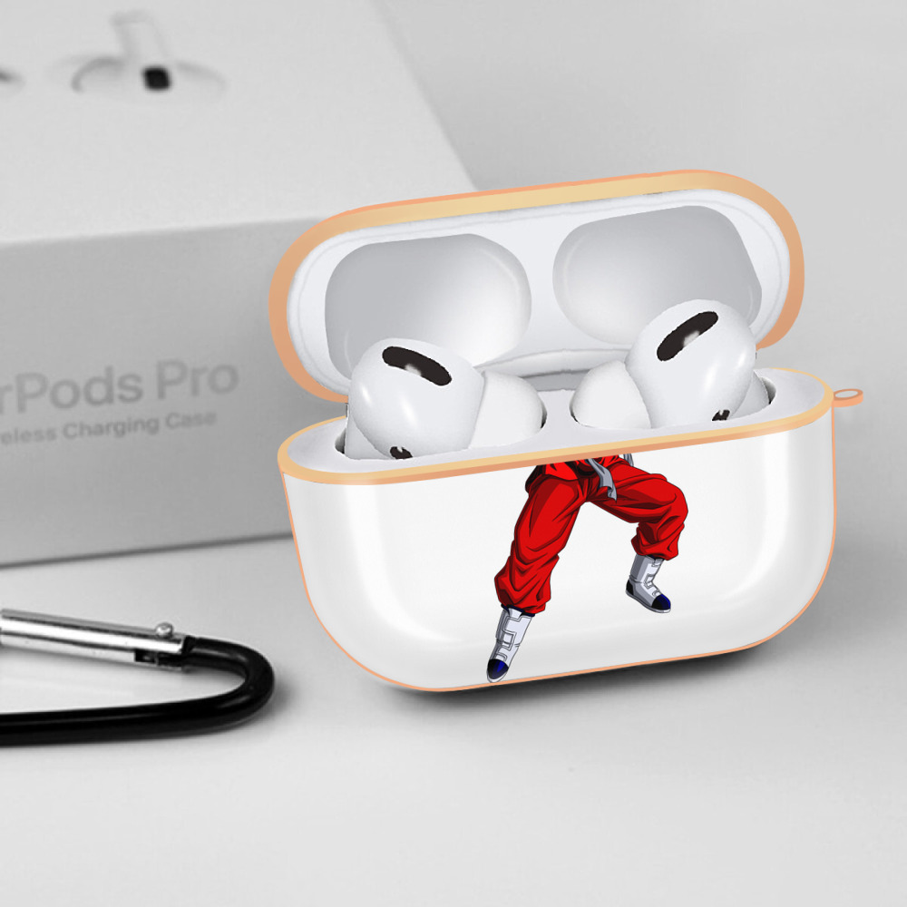 ドラゴンボール 孫悟空（そん ごくう）Son Goku カカロット DRAGON BALL Kakarotto 【AirPods Pro用】ハードシェル保護ケース｜耐衝撃・防指紋・カラビナ付き商品仕様