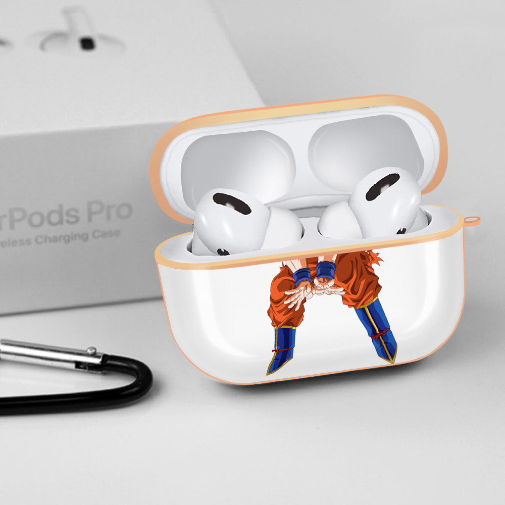 ドラゴンボール 孫悟空（そん ごくう）Son Goku カカロット DRAGON BALL Kakarotto 【AirPods Pro用】ハードシェル保護ケース｜耐衝撃・防指紋・カラビナ付き商品仕様