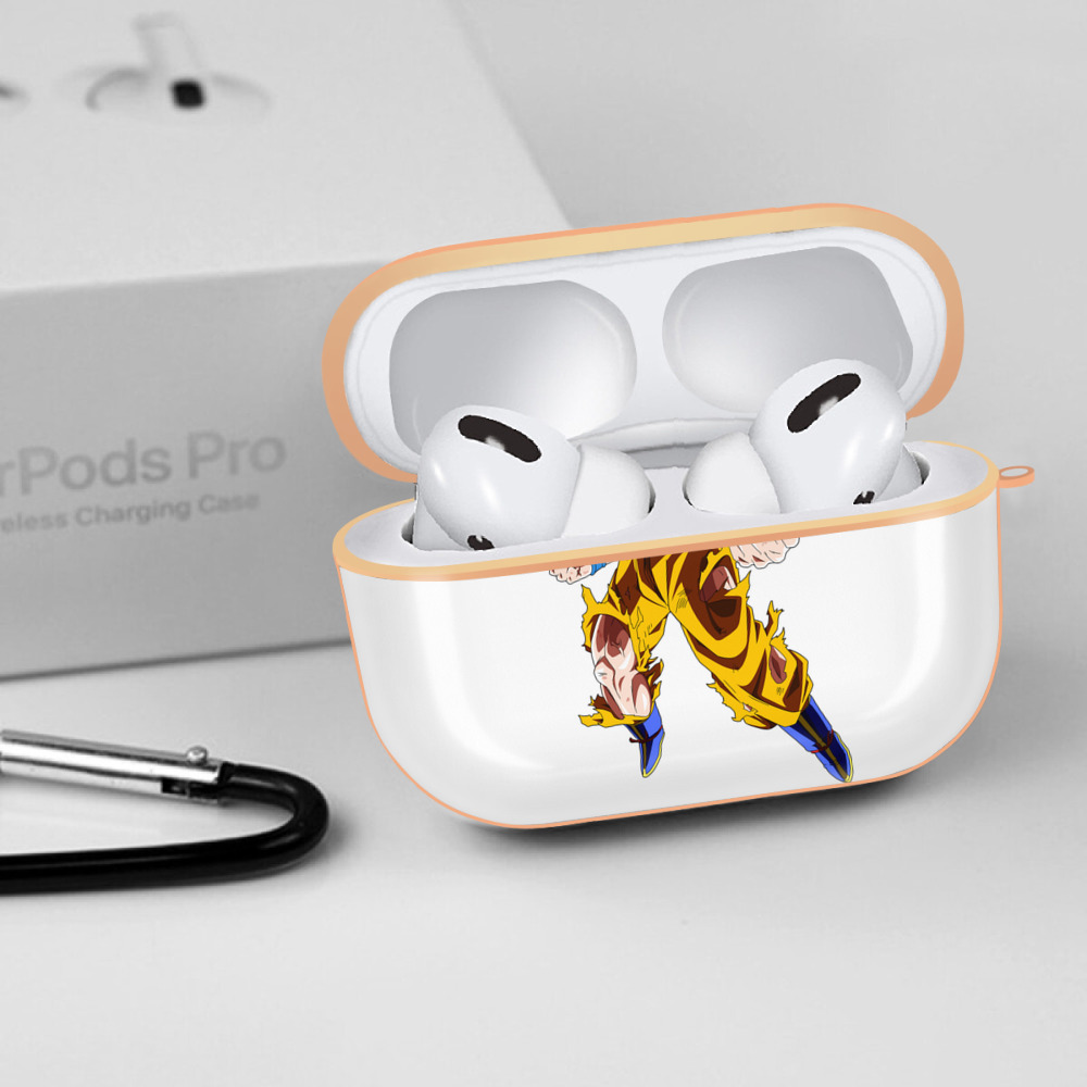 ドラゴンボール 孫悟空（そん ごくう）Son Goku カカロット DRAGON BALL Kakarotto 【AirPods Pro用】ハードシェル保護ケース｜耐衝撃・防指紋・カラビナ付き商品仕様