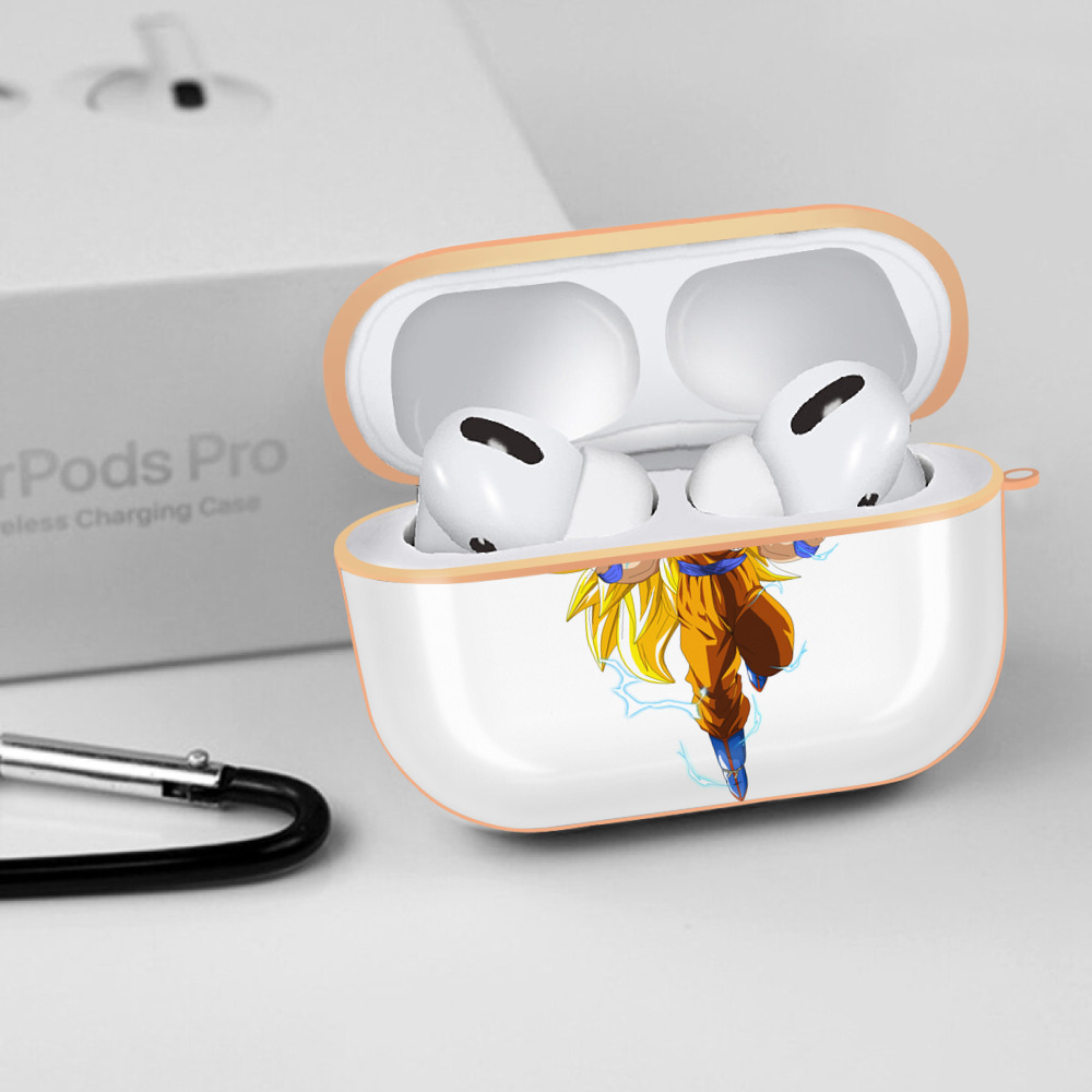 ドラゴンボール 孫悟空（そん ごくう）Son Goku カカロット DRAGON BALL Kakarotto 【AirPods Pro用】ハードシェル保護ケース｜耐衝撃・防指紋・カラビナ付き商品仕様