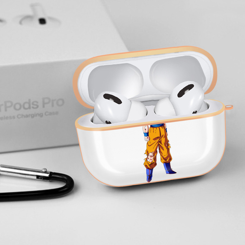 ドラゴンボール 孫悟空（そん ごくう）Son Goku カカロット DRAGON BALL Kakarotto 【AirPods Pro用】ハードシェル保護ケース｜耐衝撃・防指紋・カラビナ付き商品仕様