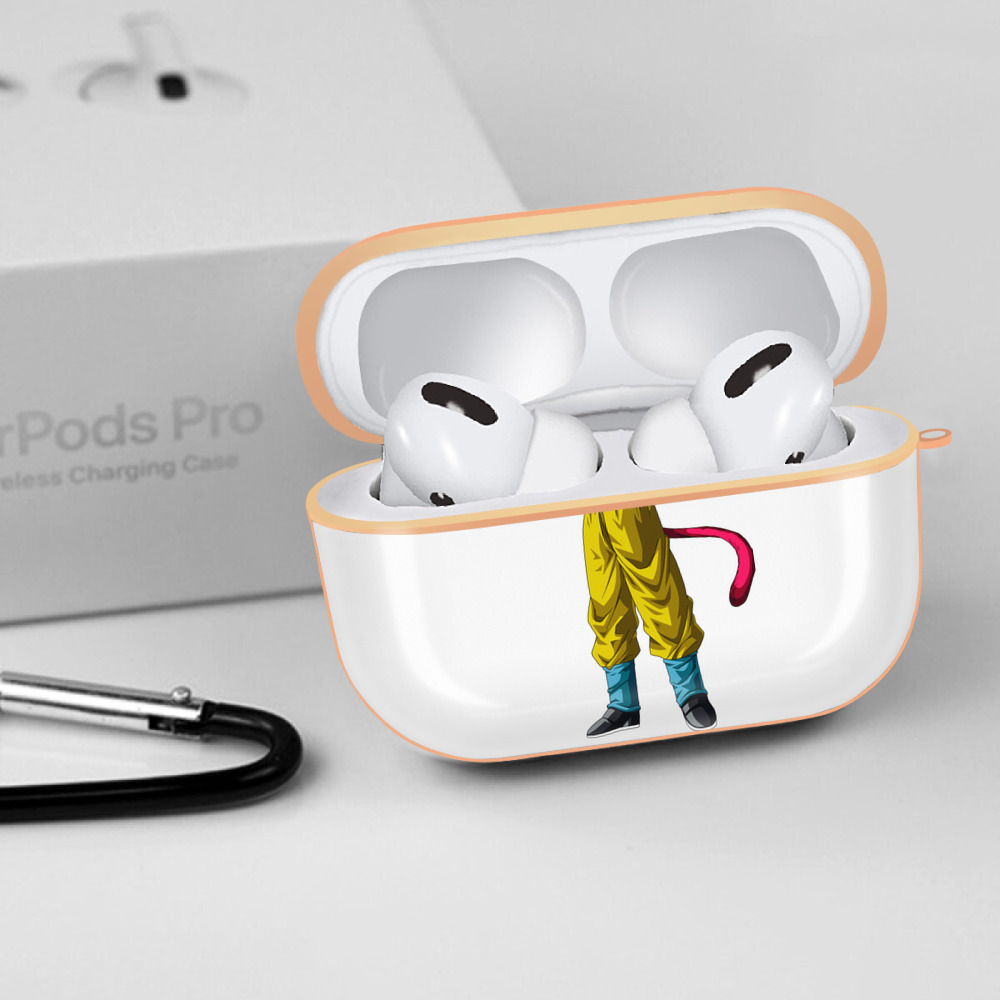 ドラゴンボール 孫悟空（そん ごくう）Son Goku カカロット DRAGON BALL Kakarotto 【AirPods Pro用】ハードシェル保護ケース｜耐衝撃・防指紋・カラビナ付き商品仕様