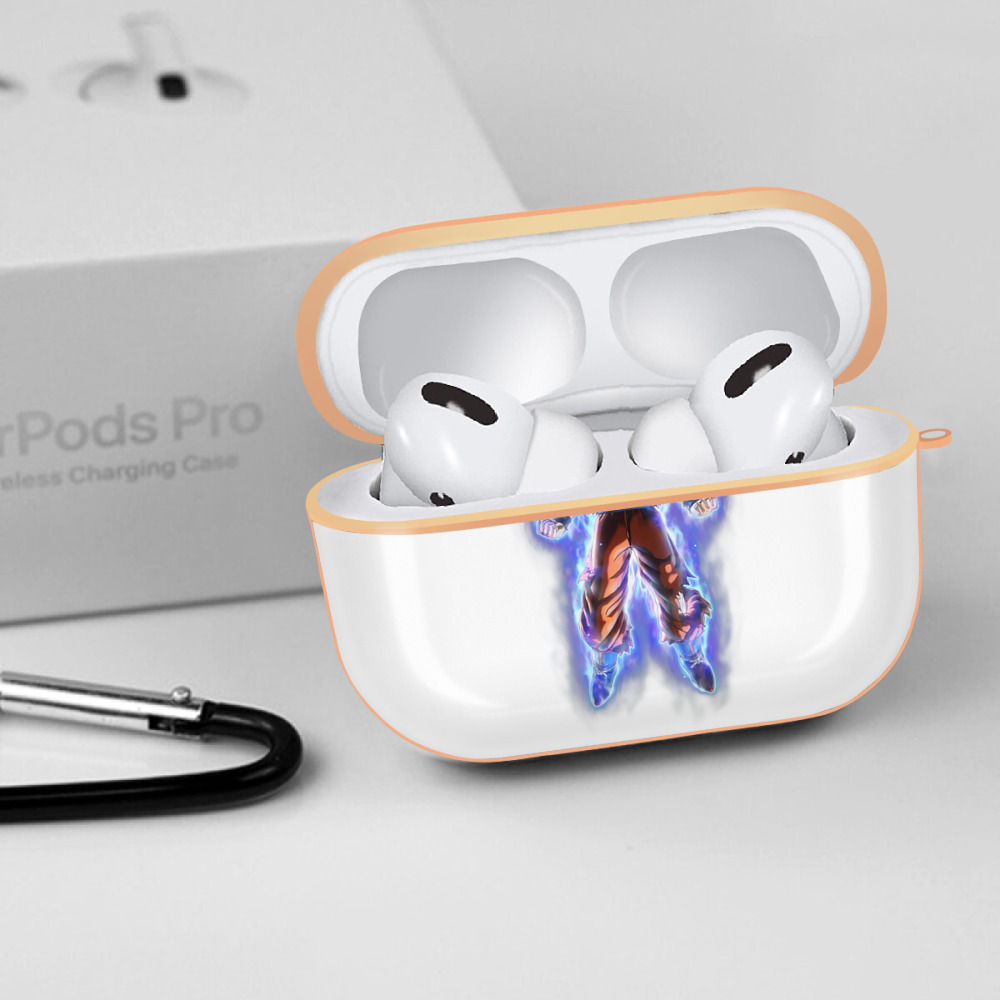 ドラゴンボール 孫悟空（そん ごくう）Son Goku カカロット DRAGON BALL Kakarotto 【AirPods Pro用】ハードシェル保護ケース｜耐衝撃・防指紋・カラビナ付き商品仕様
