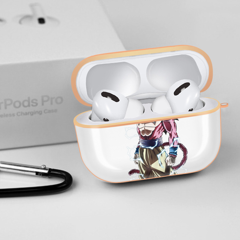 ドラゴンボール 孫悟空（そん ごくう）Son Goku カカロット DRAGON BALL Kakarotto 【AirPods Pro用】ハードシェル保護ケース｜耐衝撃・防指紋・カラビナ付き商品仕様