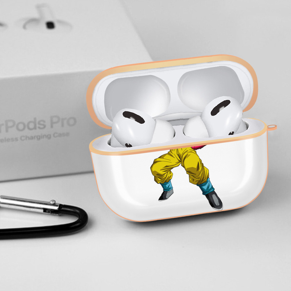 ドラゴンボール 孫悟空（そん ごくう）Son Goku カカロット DRAGON BALL Kakarotto 【AirPods Pro用】ハードシェル保護ケース｜耐衝撃・防指紋・カラビナ付き商品仕様