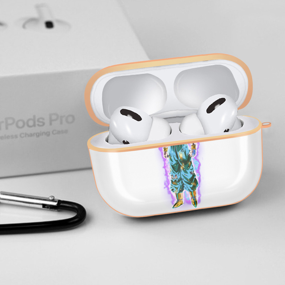 ドラゴンボール 孫悟空（そん ごくう）Son Goku カカロット DRAGON BALL Kakarotto 【AirPods Pro用】ハードシェル保護ケース｜耐衝撃・防指紋・カラビナ付き商品仕様