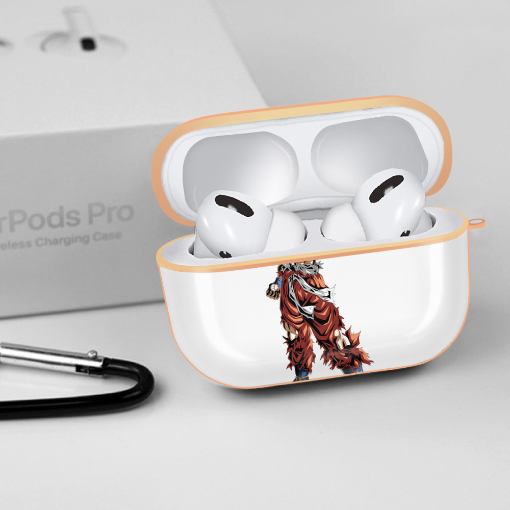 ドラゴンボール 孫悟空（そん ごくう）Son Goku カカロット DRAGON BALL Kakarotto 【AirPods Pro用】ハードシェル保護ケース｜耐衝撃・防指紋・カラビナ付き商品仕様