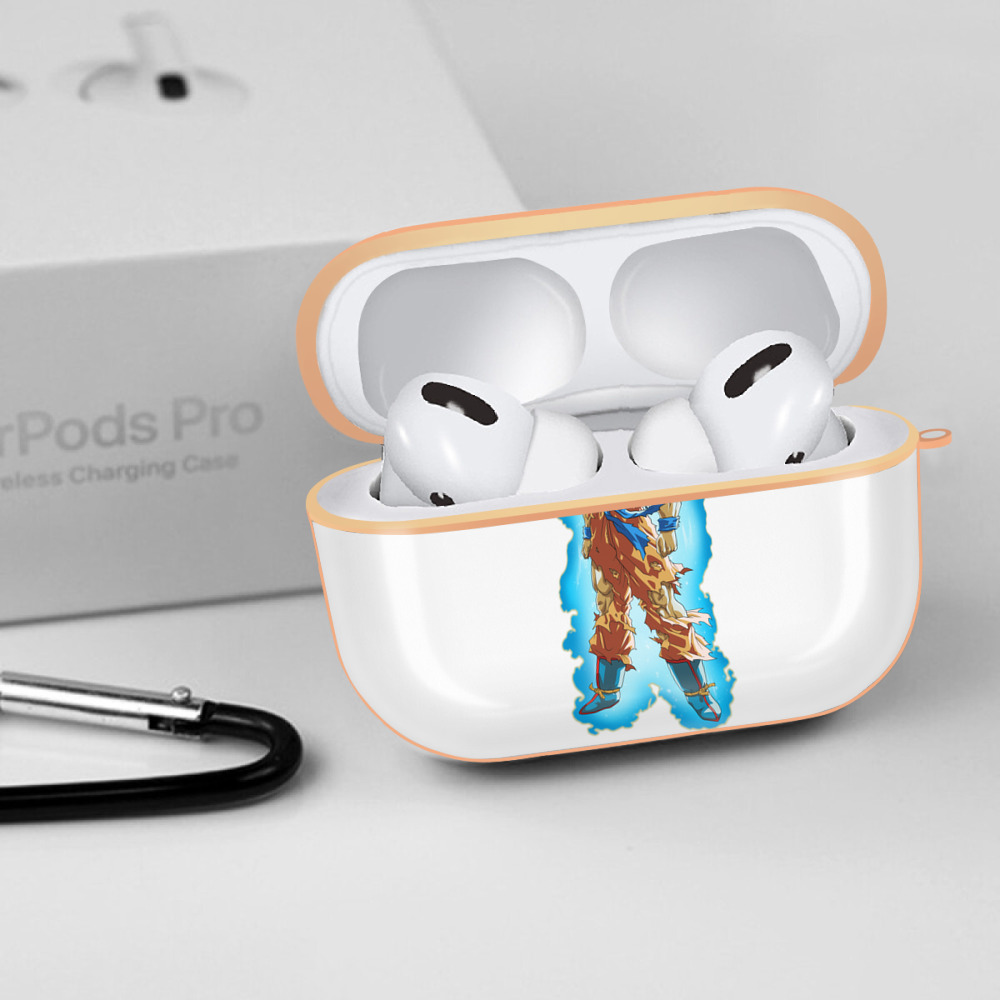 ドラゴンボール 孫悟空（そん ごくう）Son Goku カカロット DRAGON BALL Kakarotto 【AirPods Pro用】ハードシェル保護ケース｜耐衝撃・防指紋・カラビナ付き商品仕様