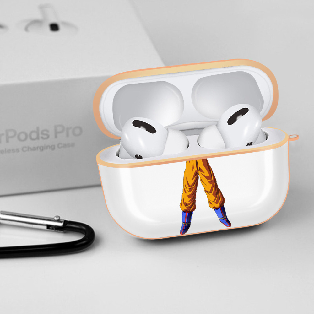 ドラゴンボール 孫悟空（そん ごくう）Son Goku カカロット DRAGON BALL Kakarotto 【AirPods Pro用】ハードシェル保護ケース｜耐衝撃・防指紋・カラビナ付き商品仕様