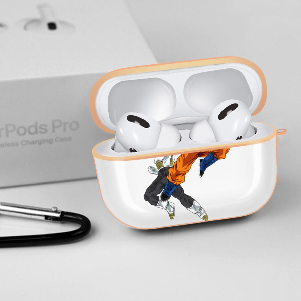 ドラゴンボール 孫悟空（そん ごくう）Son Goku カカロット DRAGON BALL Kakarotto 【AirPods Pro用】ハードシェル保護ケース｜耐衝撃・防指紋・カラビナ付き商品仕様