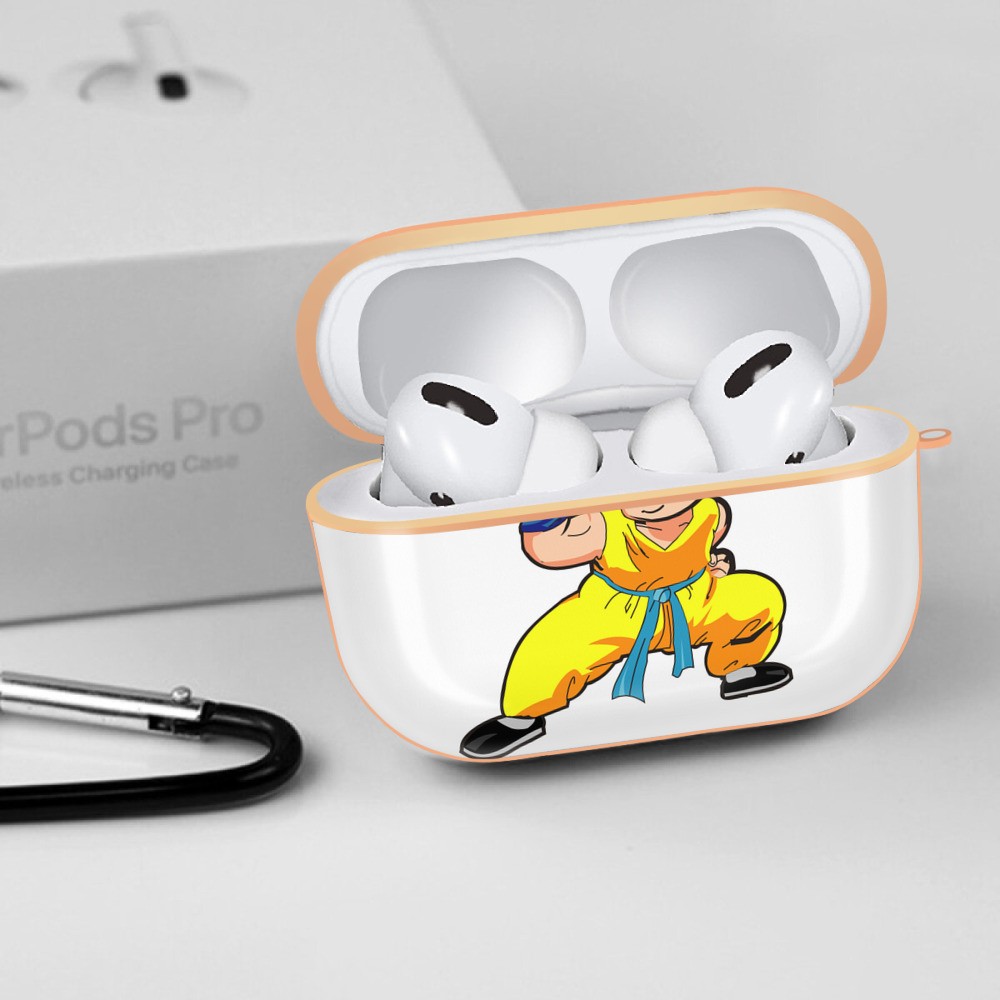 ドラゴンボール 孫悟空（そん ごくう）Son Goku カカロット DRAGON BALL Kakarotto 【AirPods Pro用】ハードシェル保護ケース｜耐衝撃・防指紋・カラビナ付き商品仕様