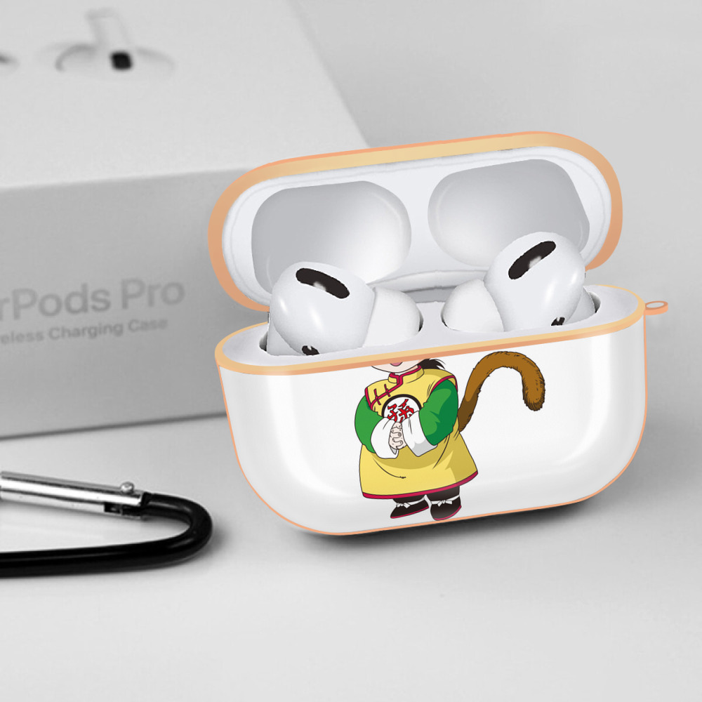 ドラゴンボール 孫悟空（そん ごくう）Son Goku カカロット DRAGON BALL Kakarotto 【AirPods Pro用】ハードシェル保護ケース｜耐衝撃・防指紋・カラビナ付き商品仕様