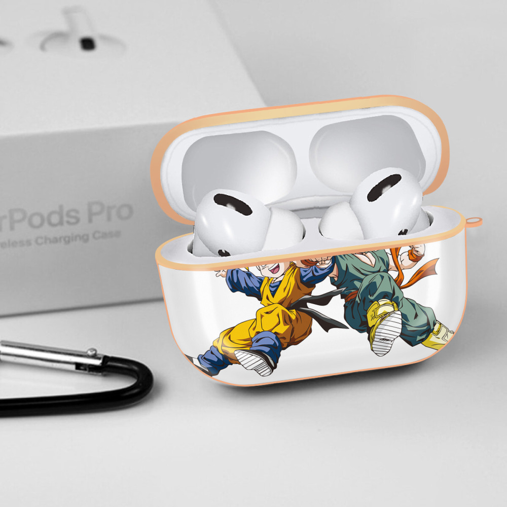 ドラゴンボール 孫悟空（そん ごくう）Son Goku カカロット DRAGON BALL Kakarotto 【AirPods Pro用】ハードシェル保護ケース｜耐衝撃・防指紋・カラビナ付き商品仕様