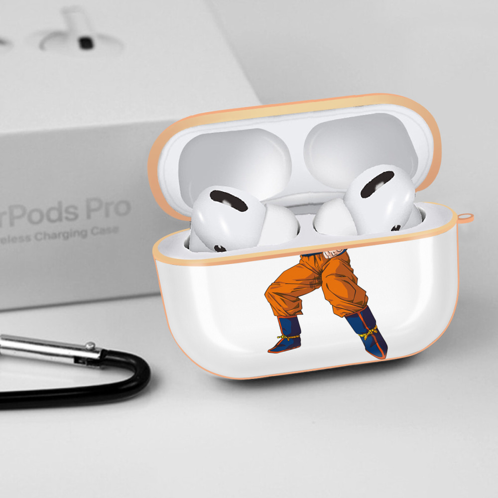 ドラゴンボール 孫悟空（そん ごくう）Son Goku カカロット DRAGON BALL Kakarotto 【AirPods Pro用】ハードシェル保護ケース｜耐衝撃・防指紋・カラビナ付き商品仕様