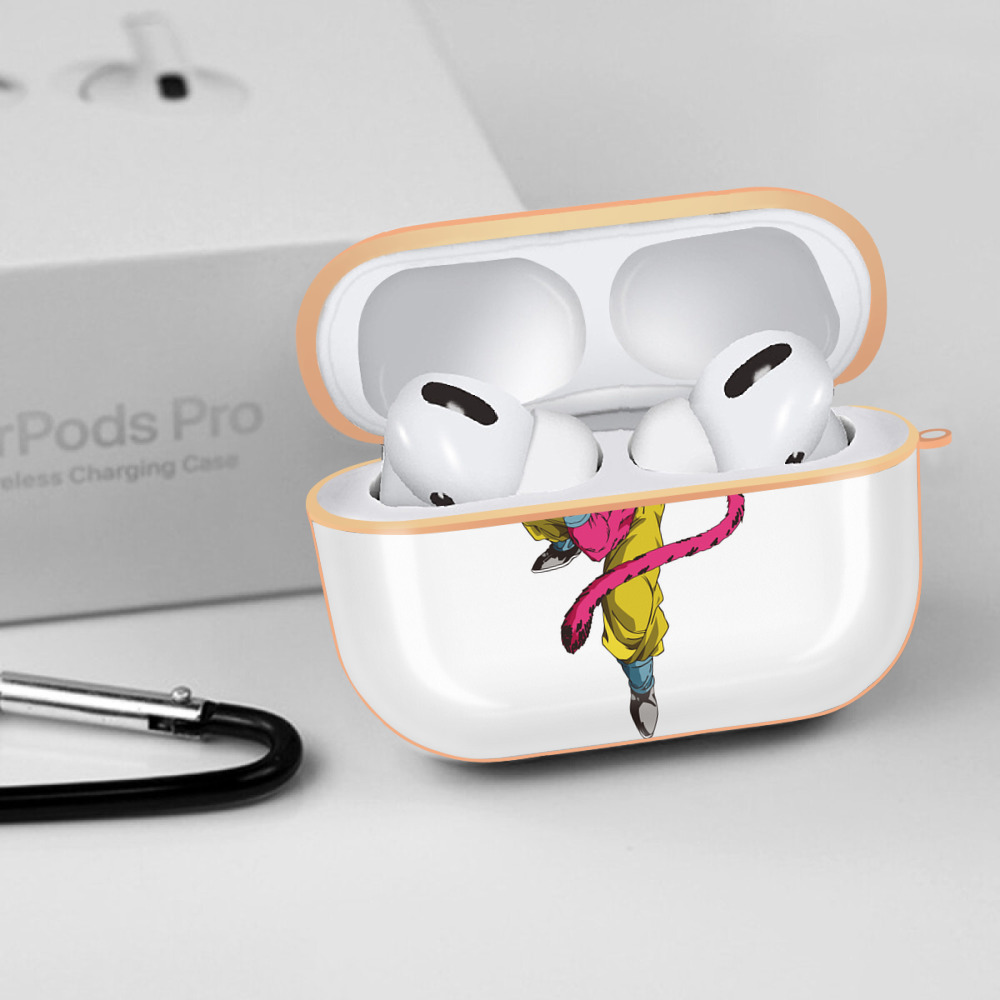 ドラゴンボール 孫悟空（そん ごくう）Son Goku カカロット DRAGON BALL Kakarotto 【AirPods Pro用】ハードシェル保護ケース｜耐衝撃・防指紋・カラビナ付き商品仕様