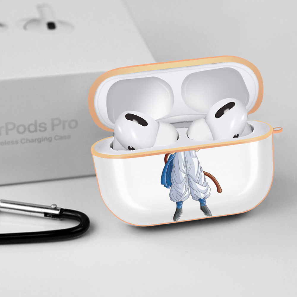 ドラゴンボール 孫悟空（そん ごくう）Son Goku カカロット DRAGON BALL Kakarotto 【AirPods Pro用】ハードシェル保護ケース｜耐衝撃・防指紋・カラビナ付き商品仕様