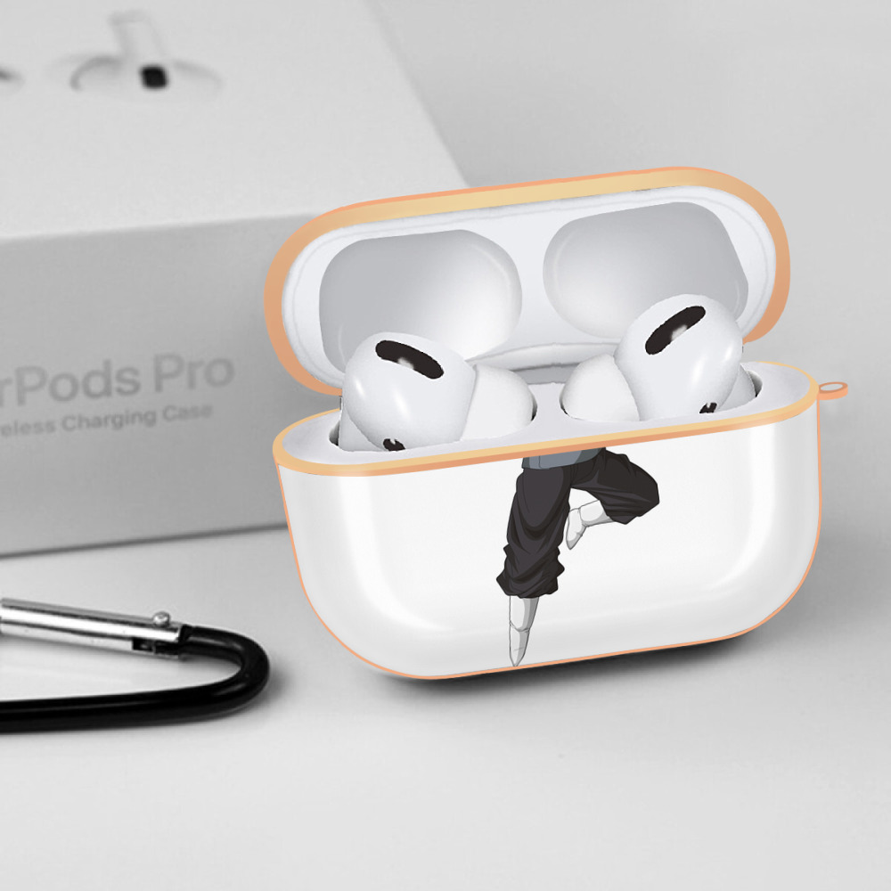 ドラゴンボール ベジータ四世（Bejīta Yonsei）DRAGON BALL Vegeta IV 【AirPods Pro用】ハードシェル保護ケース｜耐衝撃・防指紋・カラビナ付き商品仕様