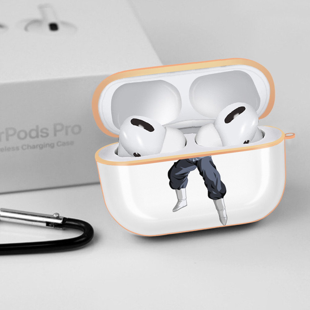 ドラゴンボール ベジータ四世（Bejīta Yonsei）DRAGON BALL Vegeta IV 【AirPods Pro用】ハードシェル保護ケース｜耐衝撃・防指紋・カラビナ付き商品仕様