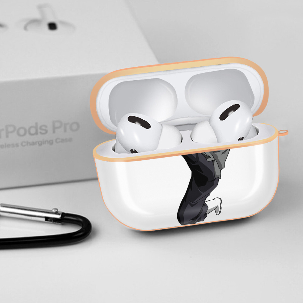 ドラゴンボール ベジータ四世（Bejīta Yonsei）DRAGON BALL Vegeta IV 【AirPods Pro用】ハードシェル保護ケース｜耐衝撃・防指紋・カラビナ付き商品仕様