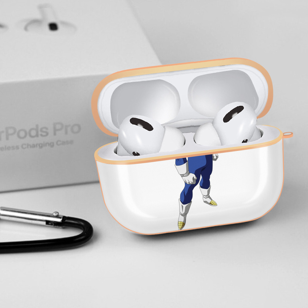 ドラゴンボール ベジータ四世（Bejīta Yonsei）DRAGON BALL Vegeta IV 【AirPods Pro用】ハードシェル保護ケース｜耐衝撃・防指紋・カラビナ付き商品仕様