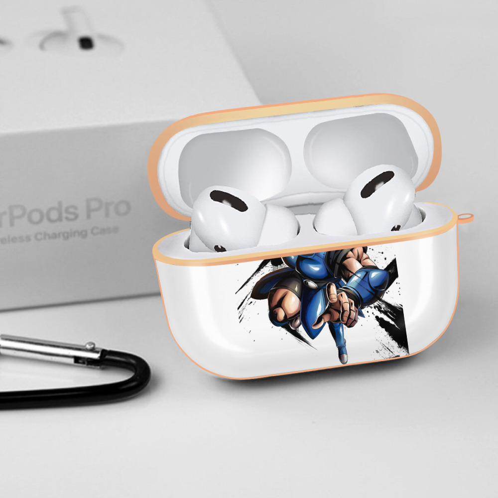 ドラゴンボール ベジータ四世（Bejīta Yonsei）DRAGON BALL Vegeta IV 【AirPods Pro用】ハードシェル保護ケース｜耐衝撃・防指紋・カラビナ付き商品仕様
