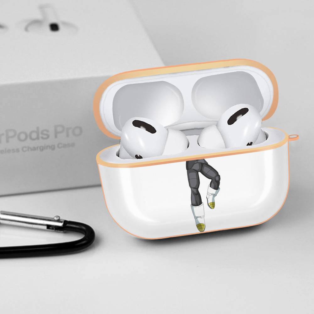 ドラゴンボール ベジータ四世（Bejīta Yonsei）DRAGON BALL Vegeta IV 【AirPods Pro用】ハードシェル保護ケース｜耐衝撃・防指紋・カラビナ付き商品仕様