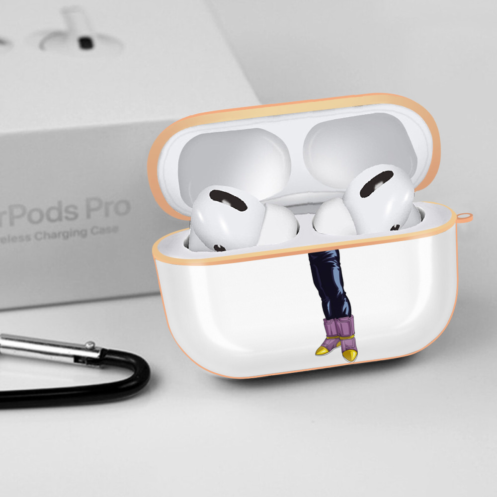 ドラゴンボール ベジータ四世（Bejīta Yonsei）DRAGON BALL Vegeta IV 【AirPods Pro用】ハードシェル保護ケース｜耐衝撃・防指紋・カラビナ付き商品仕様