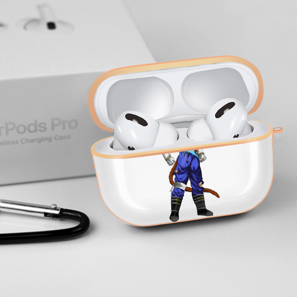 ドラゴンボール ベジータ四世（Bejīta Yonsei）DRAGON BALL Vegeta IV 【AirPods Pro用】ハードシェル保護ケース｜耐衝撃・防指紋・カラビナ付き商品仕様