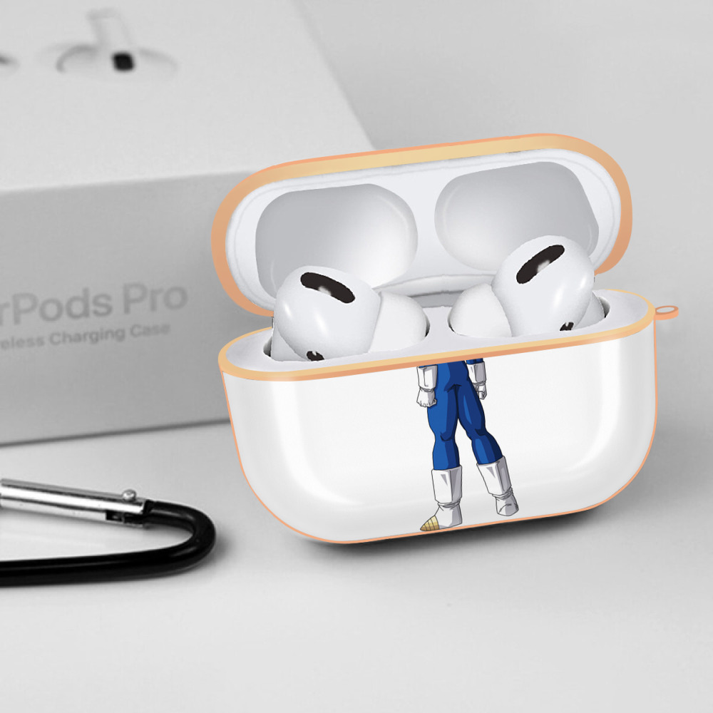 ドラゴンボール ベジータ四世（Bejīta Yonsei）DRAGON BALL Vegeta IV 【AirPods Pro用】ハードシェル保護ケース｜耐衝撃・防指紋・カラビナ付き商品仕様