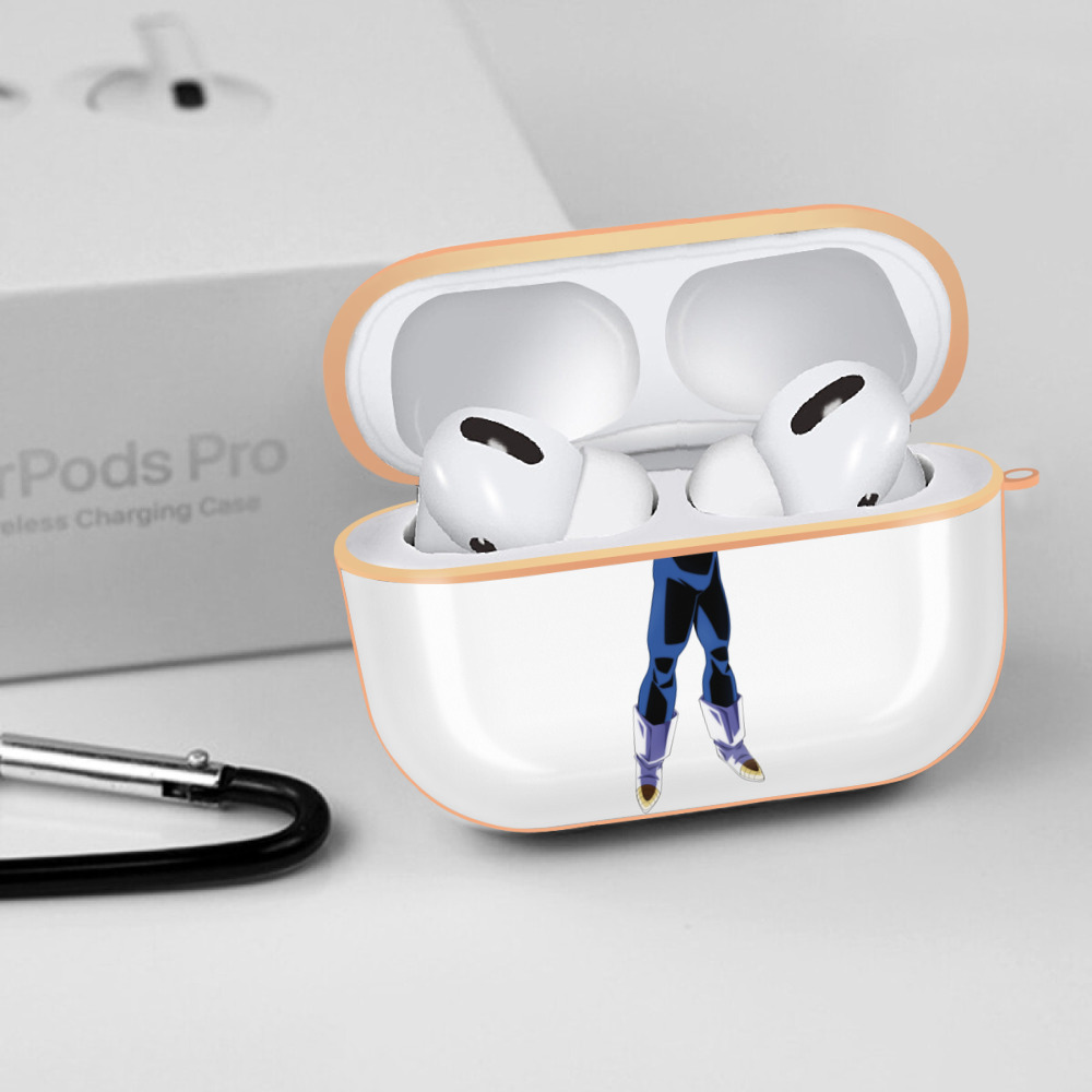 ドラゴンボール ベジータ四世（Bejīta Yonsei）DRAGON BALL Vegeta IV 【AirPods Pro用】ハードシェル保護ケース｜耐衝撃・防指紋・カラビナ付き商品仕様
