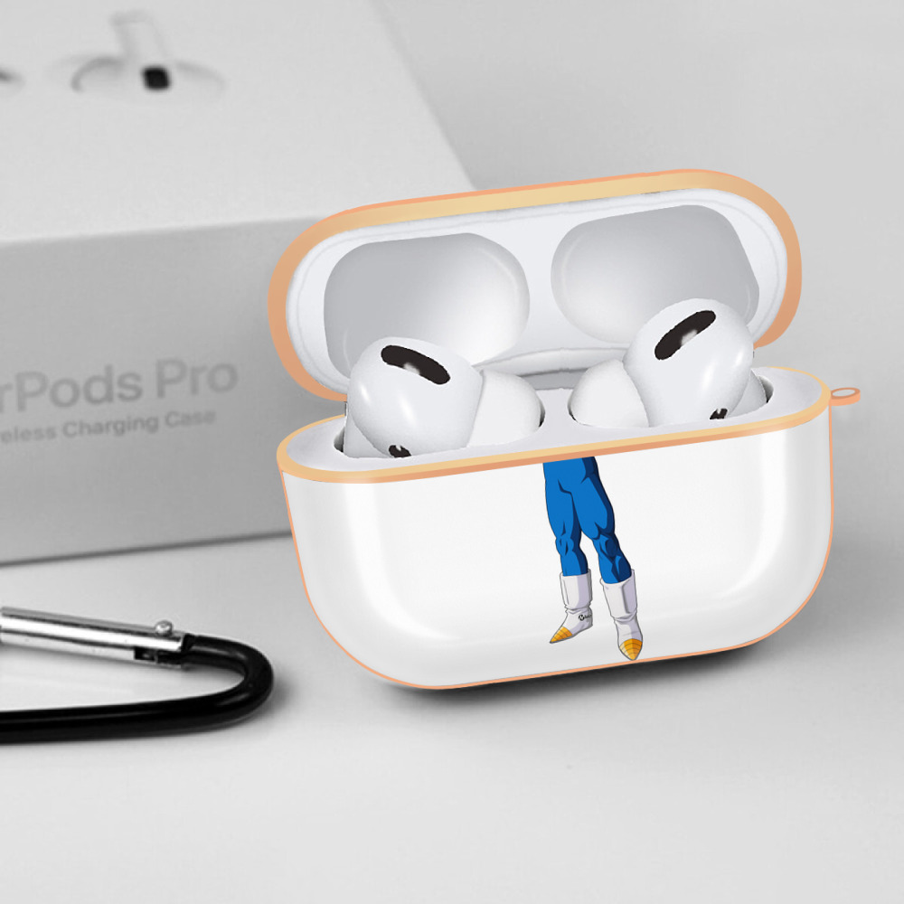 ドラゴンボール ベジータ四世（Bejīta Yonsei）DRAGON BALL Vegeta IV 【AirPods Pro用】ハードシェル保護ケース｜耐衝撃・防指紋・カラビナ付き商品仕様