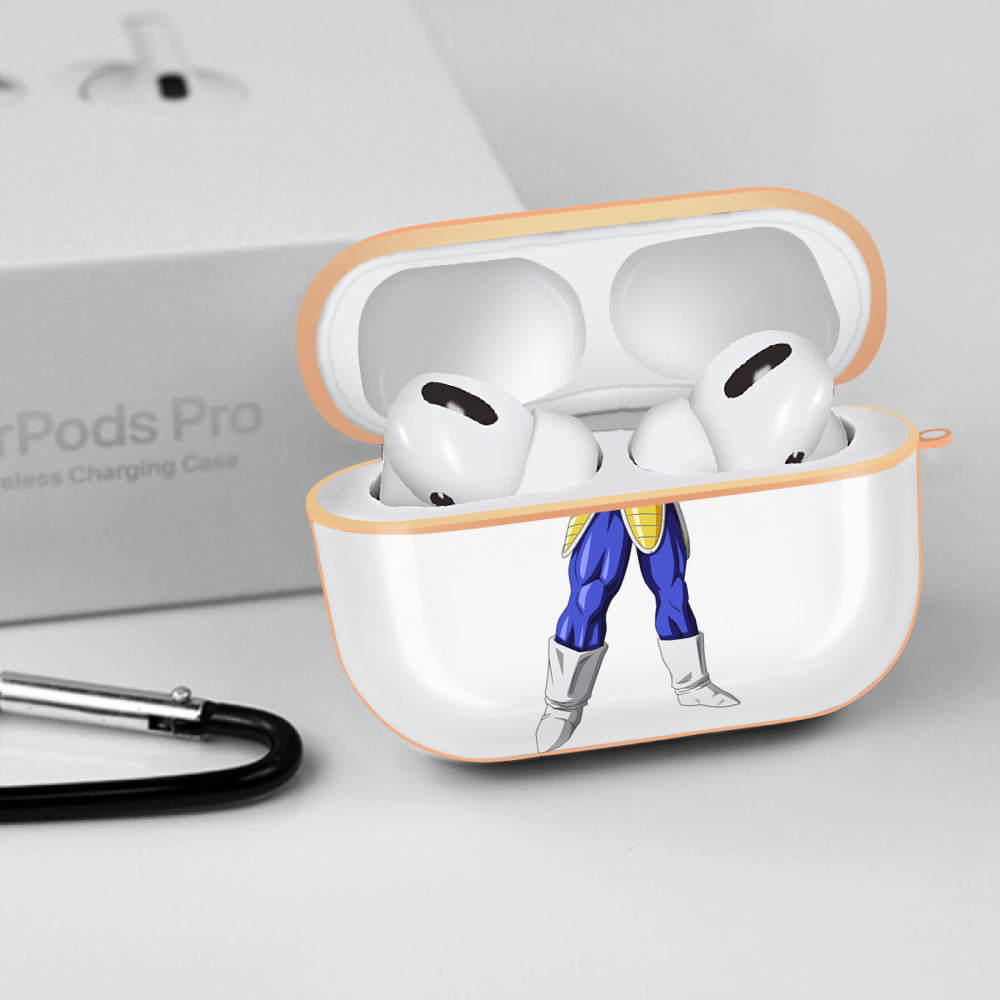 ドラゴンボール ベジータ四世（Bejīta Yonsei）DRAGON BALL Vegeta IV 【AirPods Pro用】ハードシェル保護ケース｜耐衝撃・防指紋・カラビナ付き商品仕様