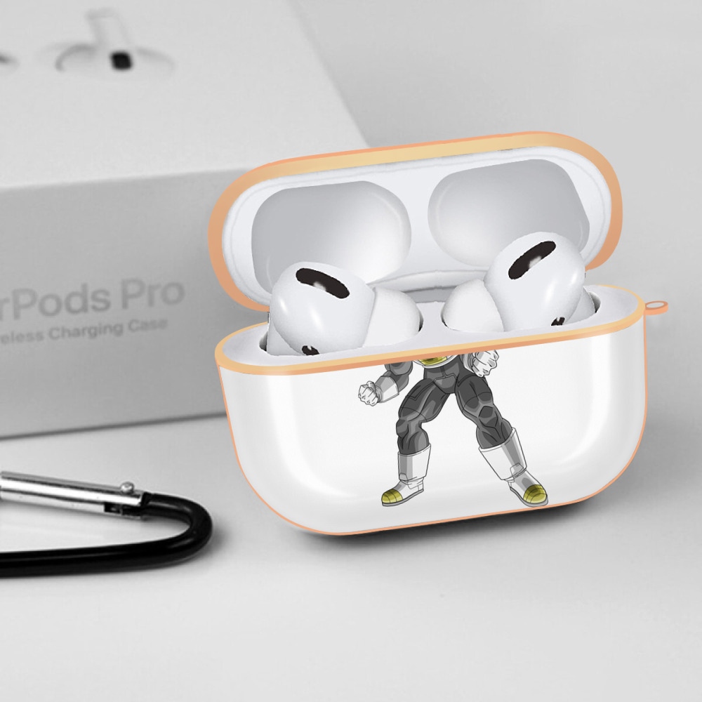 ドラゴンボール ベジータ四世（Bejīta Yonsei）DRAGON BALL Vegeta IV 【AirPods Pro用】ハードシェル保護ケース｜耐衝撃・防指紋・カラビナ付き商品仕様