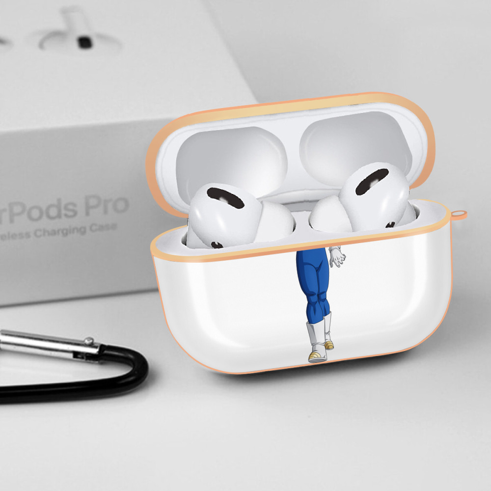 ドラゴンボール ベジータ四世（Bejīta Yonsei）DRAGON BALL Vegeta IV 【AirPods Pro用】ハードシェル保護ケース｜耐衝撃・防指紋・カラビナ付き商品仕様