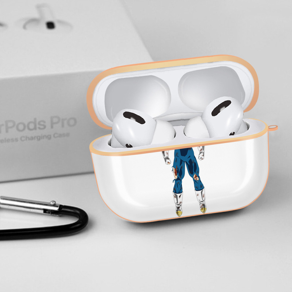 ドラゴンボール ベジータ四世（Bejīta Yonsei）DRAGON BALL Vegeta IV 【AirPods Pro用】ハードシェル保護ケース｜耐衝撃・防指紋・カラビナ付き商品仕様