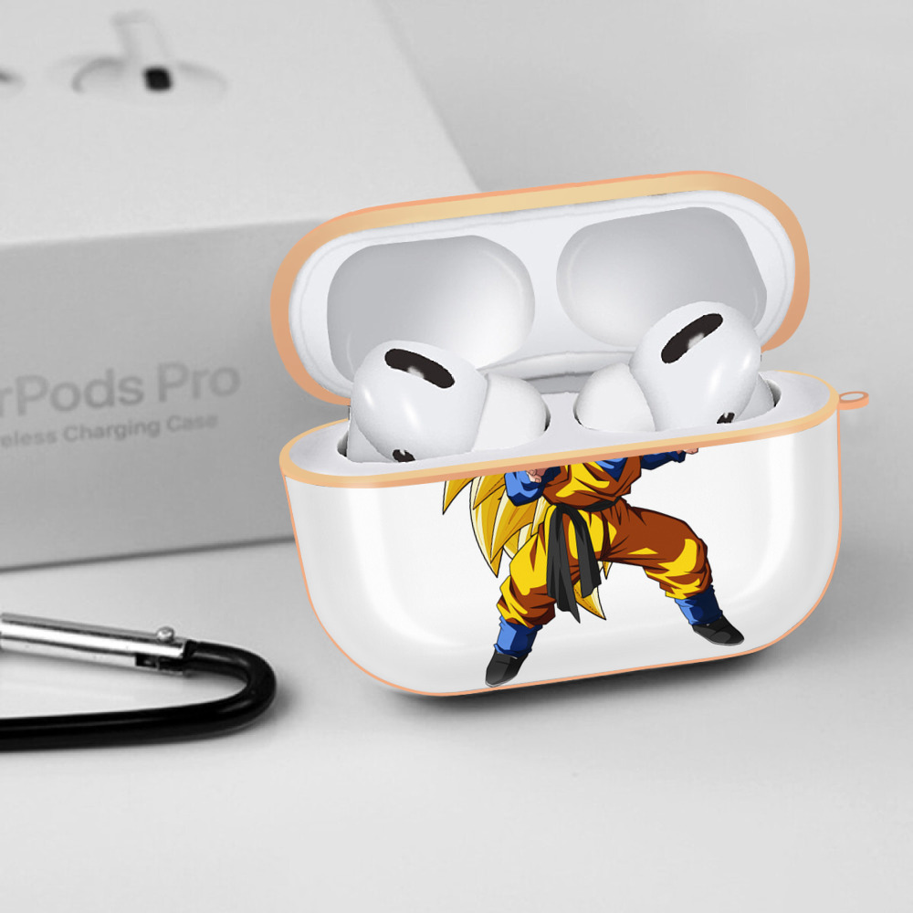 ドラゴンボール ベジータ四世（Bejīta Yonsei）DRAGON BALL Vegeta IV 【AirPods Pro用】ハードシェル保護ケース｜耐衝撃・防指紋・カラビナ付き商品仕様