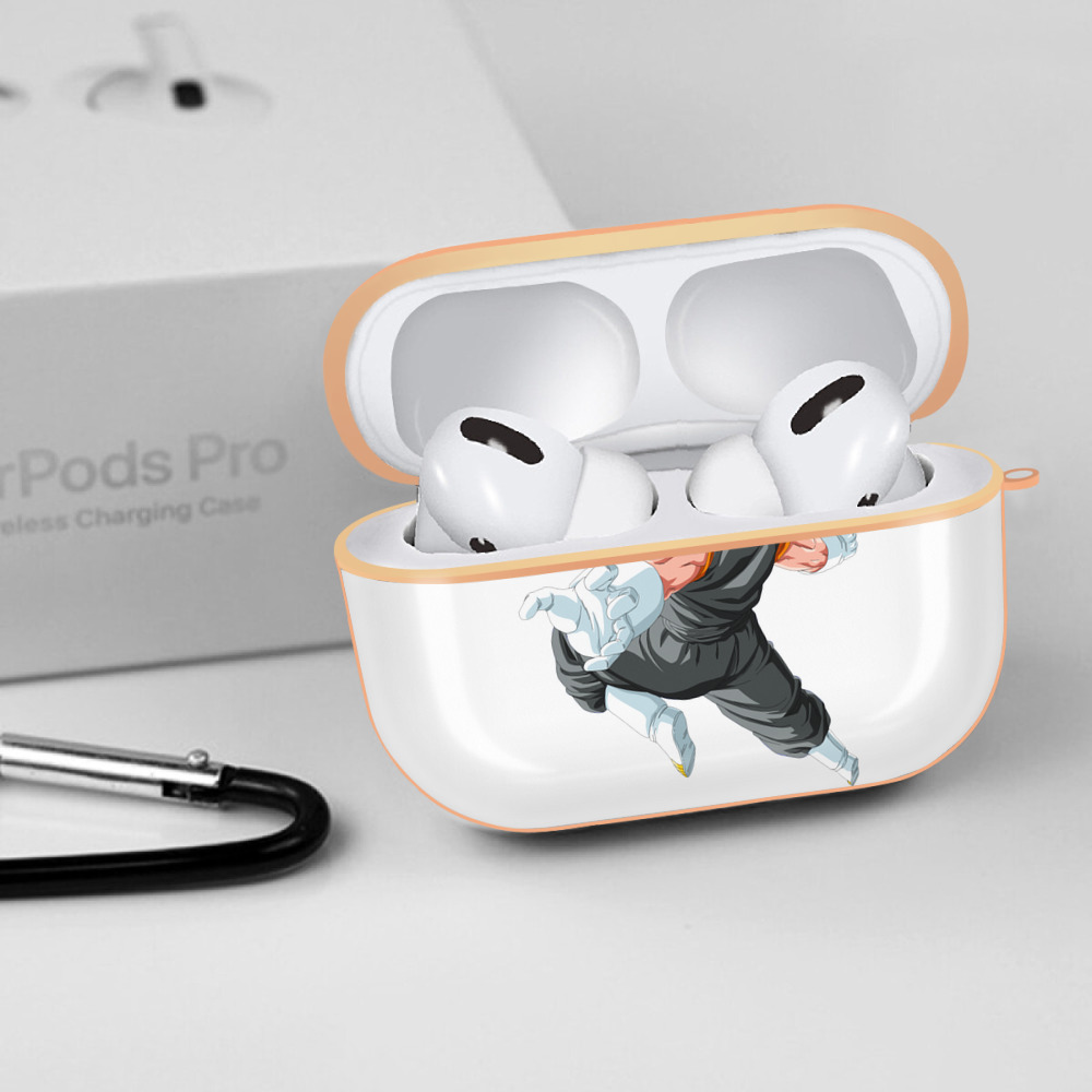 ドラゴンボール ベジータ四世（Bejīta Yonsei）DRAGON BALL Vegeta IV 【AirPods Pro用】ハードシェル保護ケース｜耐衝撃・防指紋・カラビナ付き商品仕様
