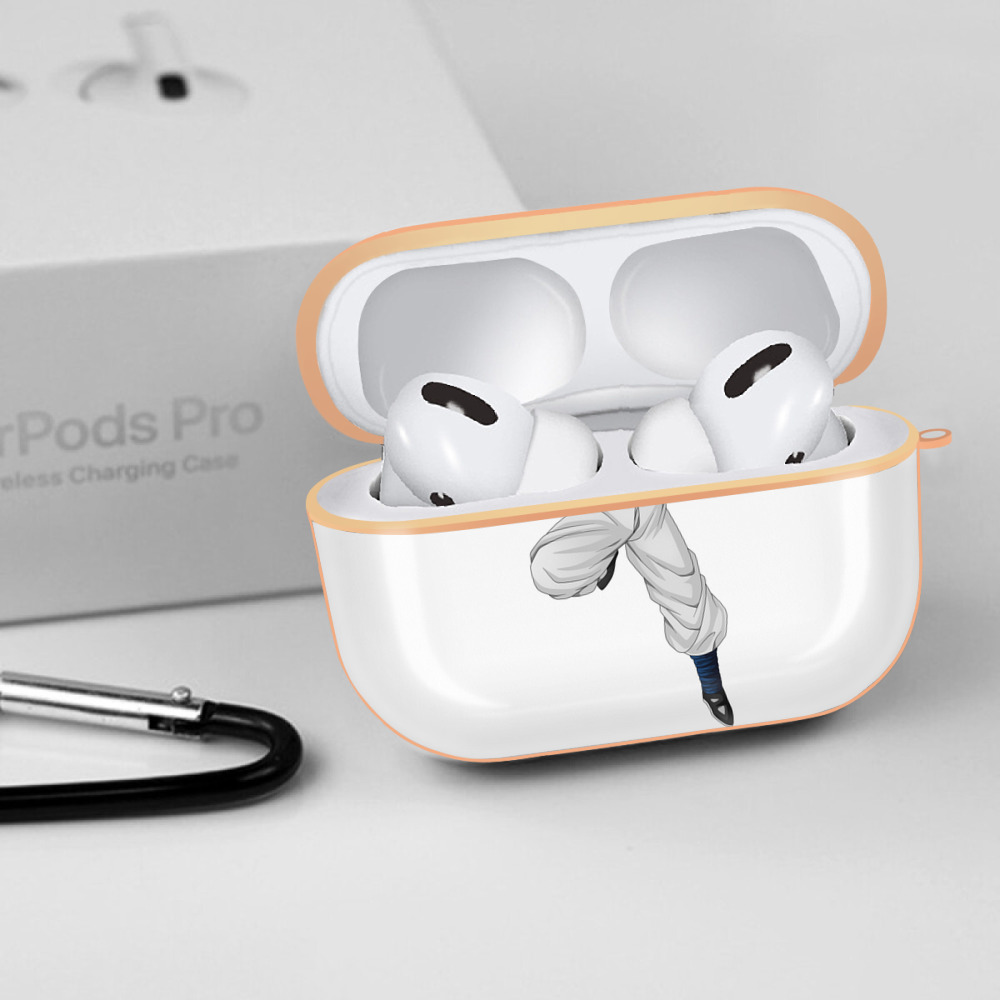 ドラゴンボール ベジータ四世（Bejīta Yonsei）DRAGON BALL Vegeta IV 【AirPods Pro用】ハードシェル保護ケース｜耐衝撃・防指紋・カラビナ付き商品仕様