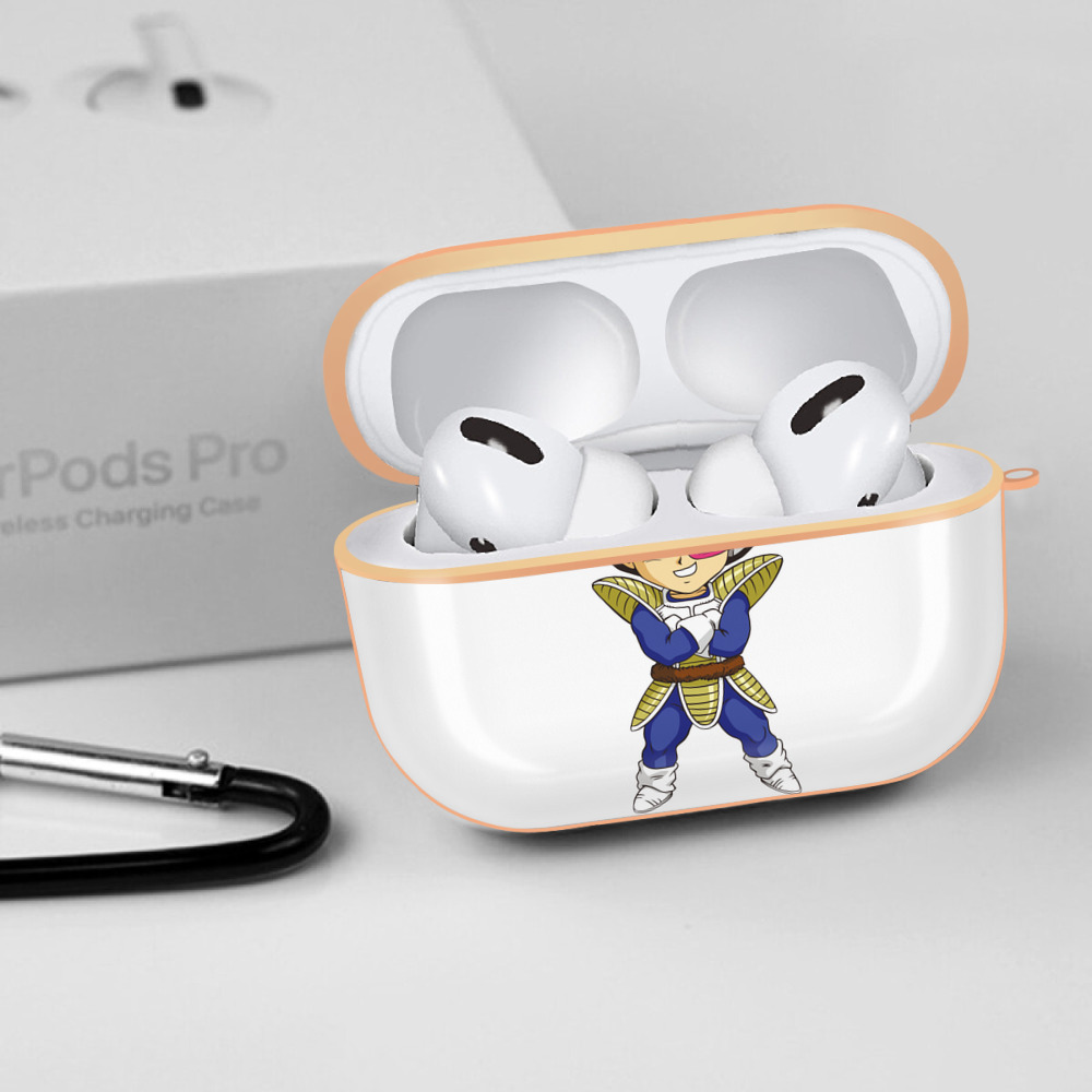 ドラゴンボール ベジータ四世（Bejīta Yonsei）DRAGON BALL Vegeta IV 【AirPods Pro用】ハードシェル保護ケース｜耐衝撃・防指紋・カラビナ付き商品仕様