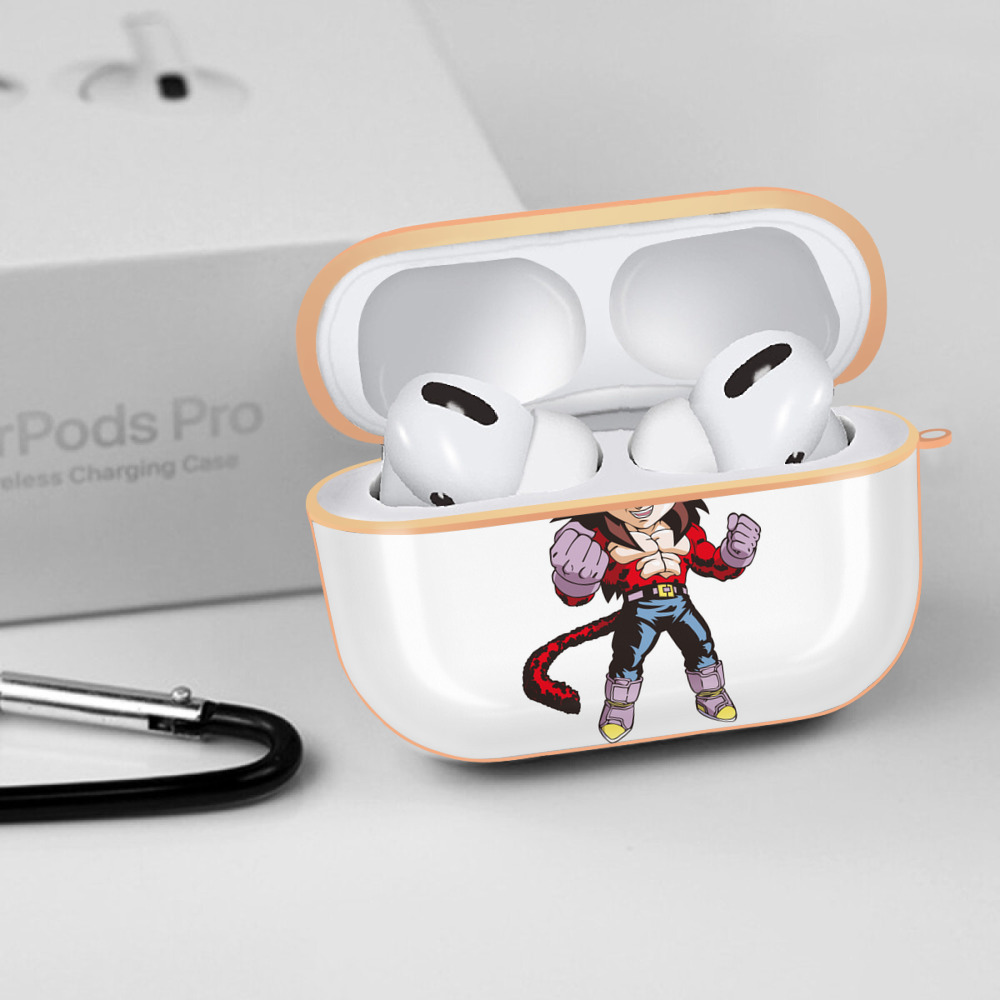 ドラゴンボール ベジータ四世（Bejīta Yonsei）DRAGON BALL Vegeta IV 【AirPods Pro用】ハードシェル保護ケース｜耐衝撃・防指紋・カラビナ付き商品仕様