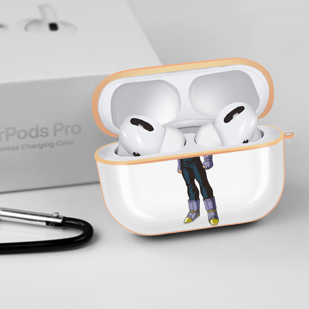ドラゴンボール ベジータ四世（Bejīta Yonsei）DRAGON BALL Vegeta IV 【AirPods Pro用】ハードシェル保護ケース｜耐衝撃・防指紋・カラビナ付き商品仕様